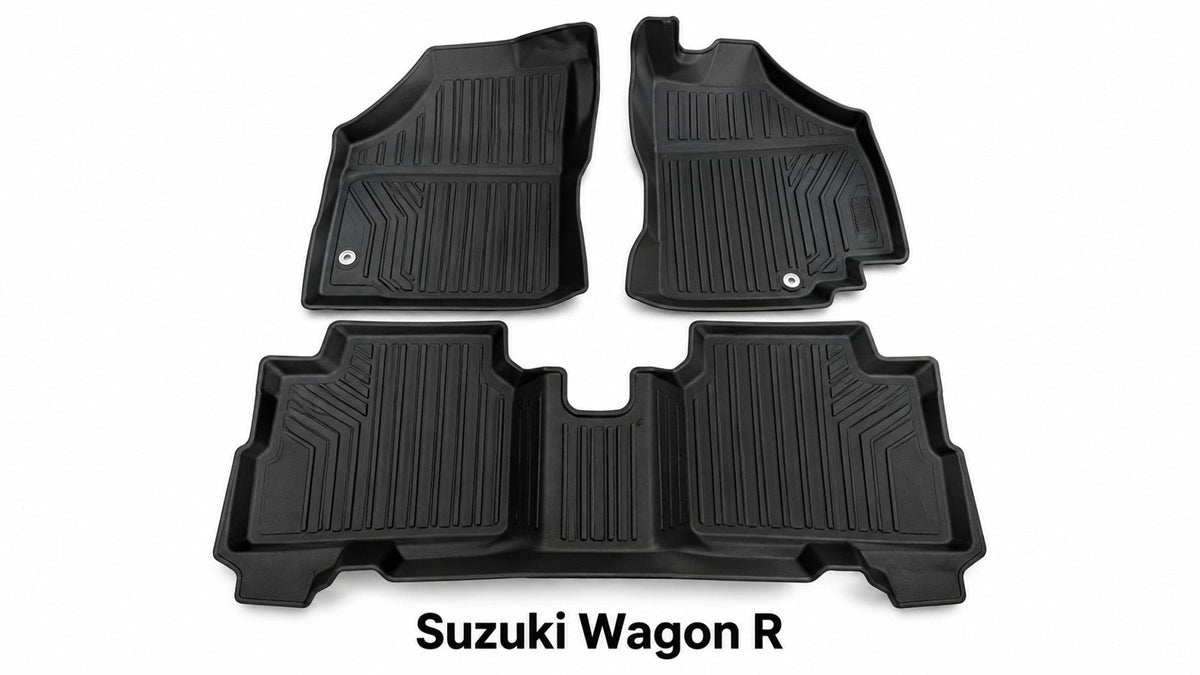 Suzuki Wagon R 2014+ TPE Floor Mats – Custom Fit