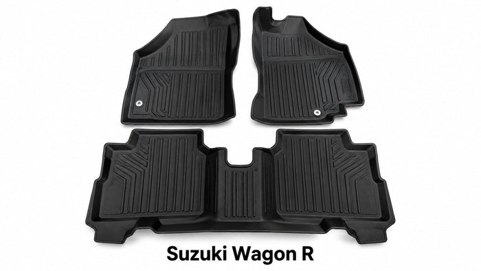 Suzuki Wagon R 2014+ TPE Floor Mats – Custom Fit