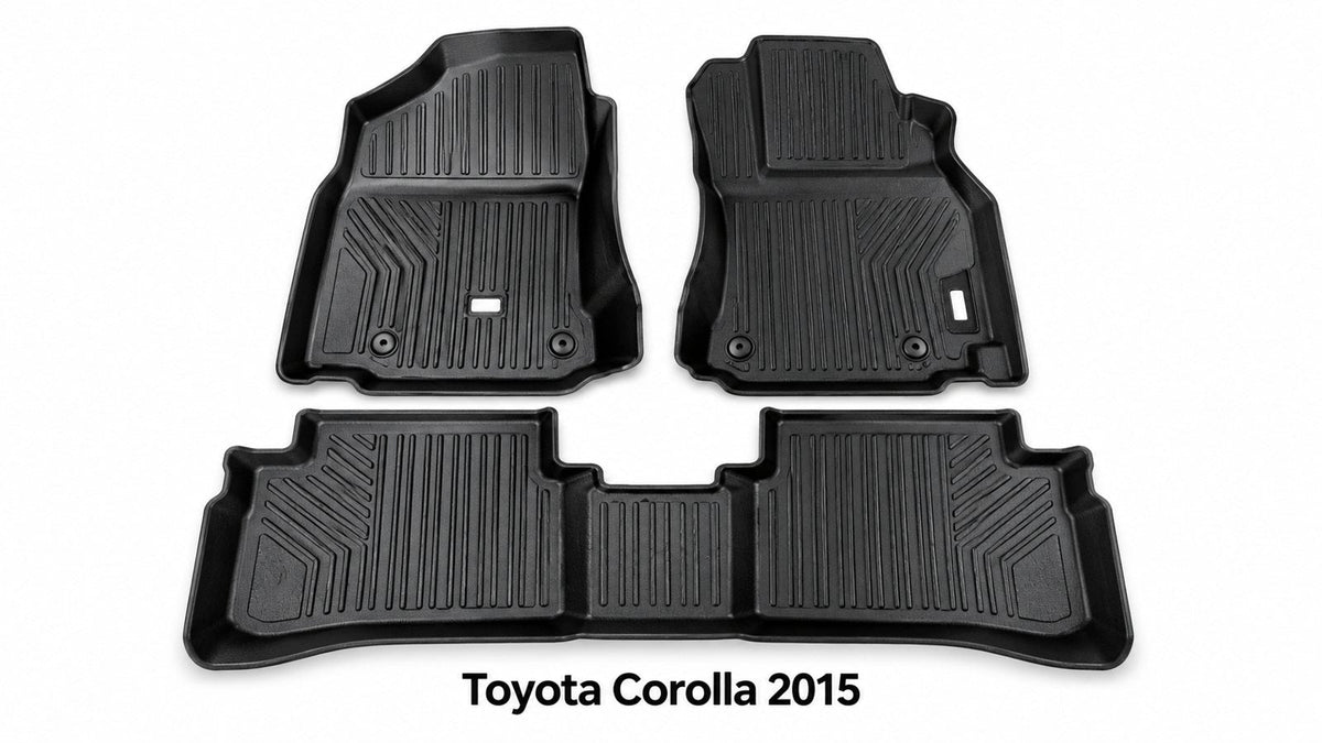 Toyota Corolla 2015–2026 TPE Floor Mats – Custom Fit