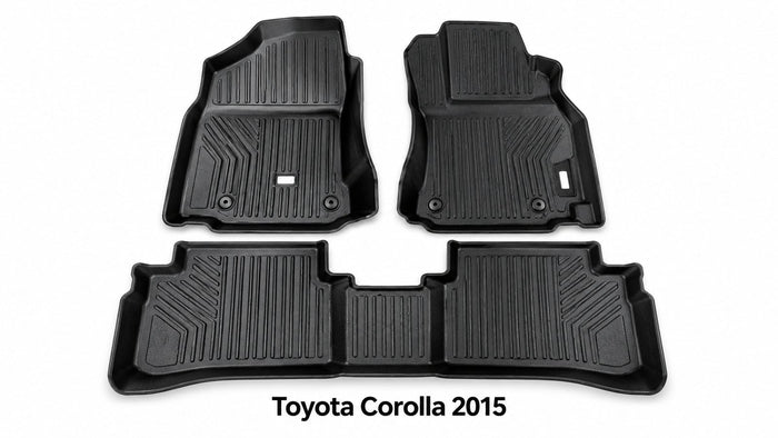 Toyota Corolla 2015–2026 TPE Floor Mats – Custom Fit