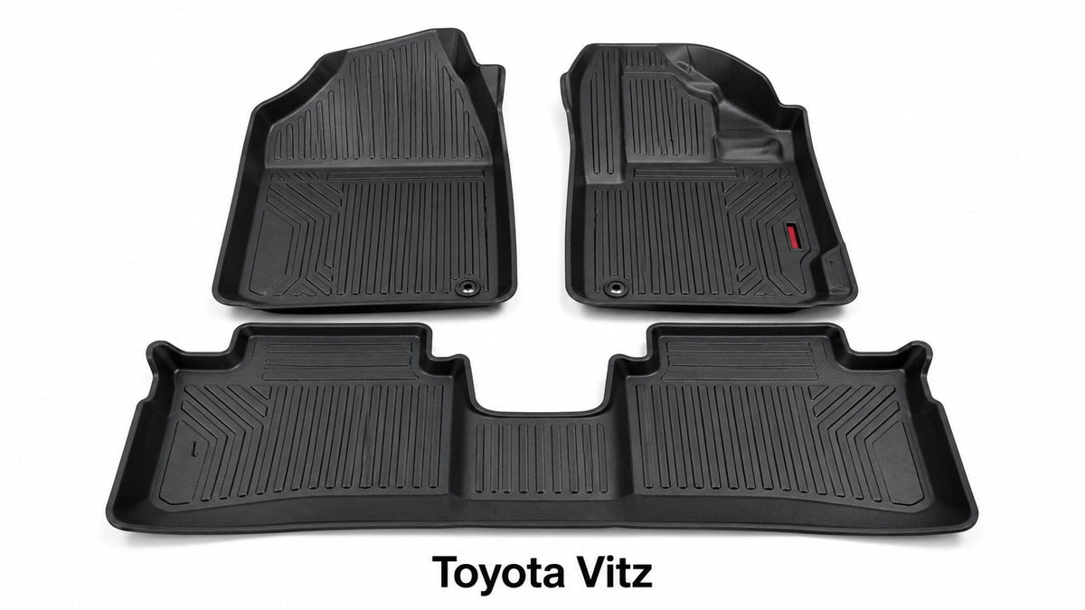 Toyota Vitz TPE Floor Mats – Custom Fit