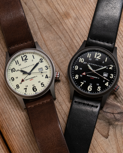 Wayfinder II GMT [40mm] - White Full Lume