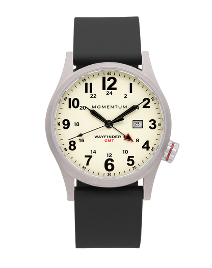 Wayfinder II GMT [40mm] - White Full Lume