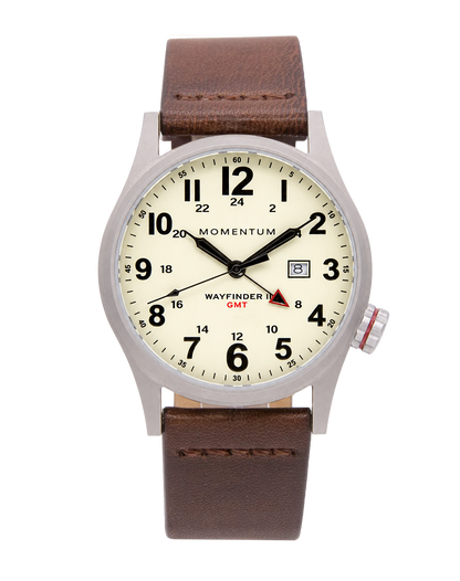 Wayfinder II GMT [40mm] - White Full Lume