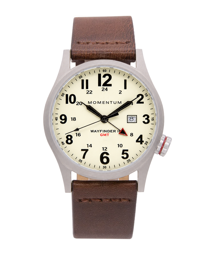 Wayfinder II GMT [40mm] - White Full Lume