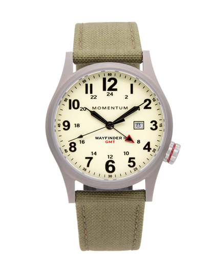 Wayfinder II GMT [40mm] - White Full Lume