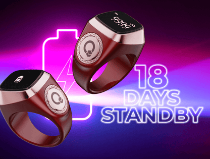 Zikr Ring Lite S – Smart Zikr Ring with OLED Screen
