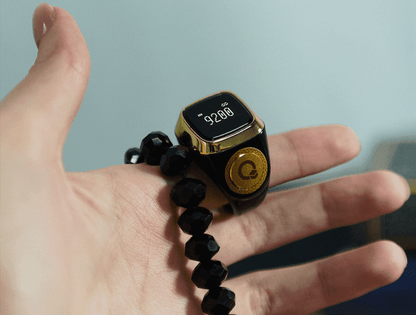 Zikr Ring Lite S – Smart Zikr Ring with OLED Screen