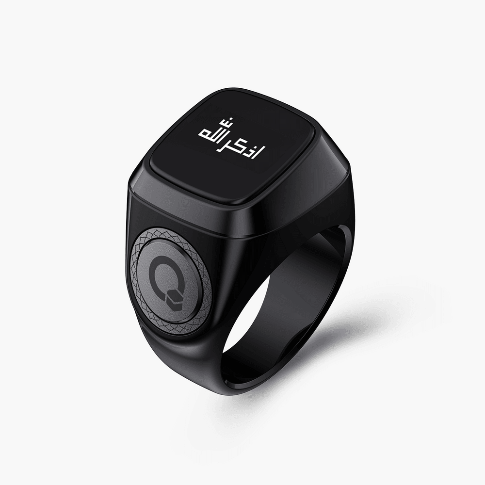 Zikr Ring Lite S – Smart Zikr Ring with OLED Screen