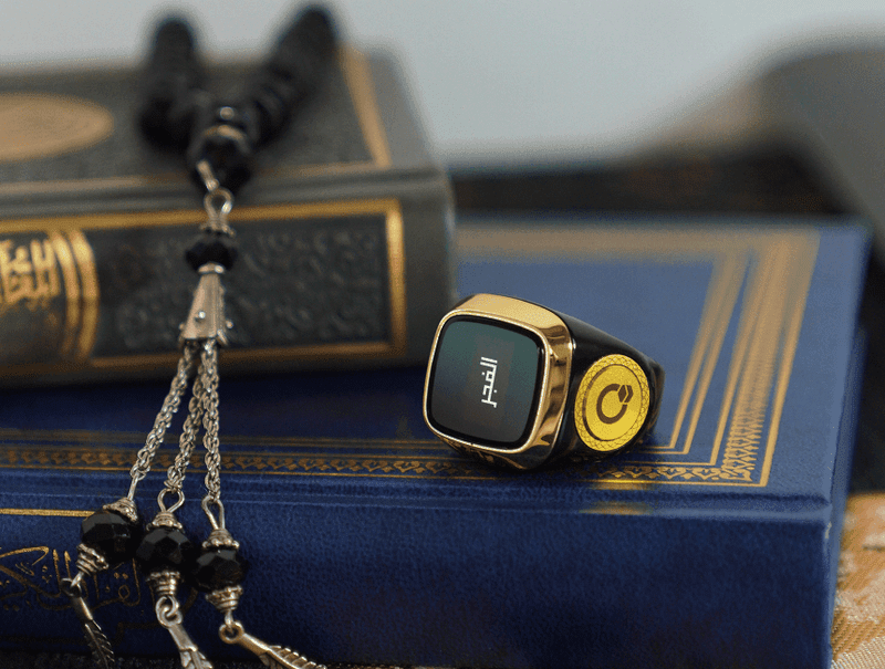Zikr Ring Lite S – Smart Zikr Ring with OLED Screen