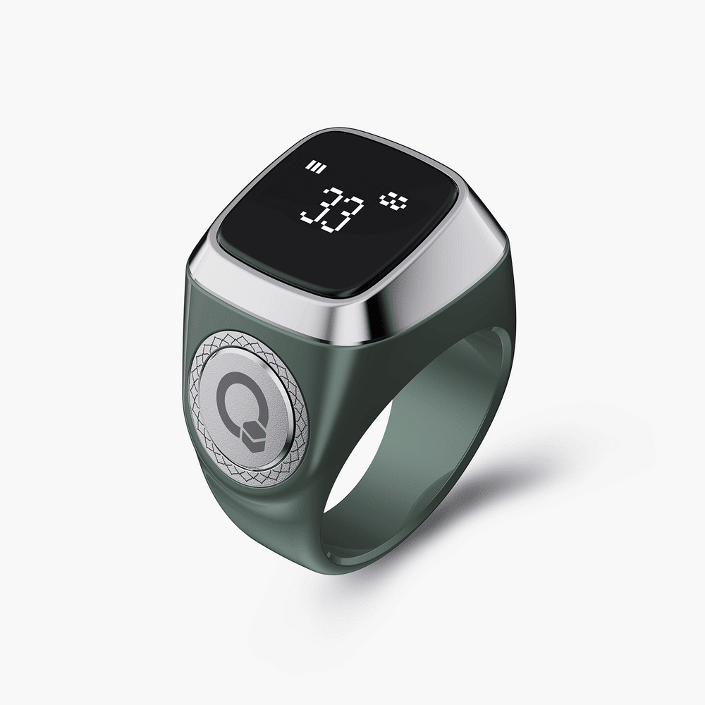 Zikr Ring Lite S – Smart Zikr Ring with OLED Screen