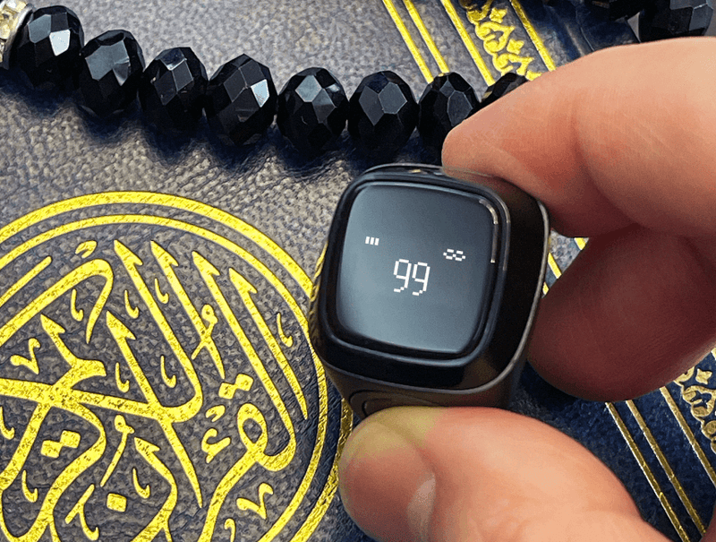 Zikr Ring M02/M01 – Smart Metal Zikr Ring