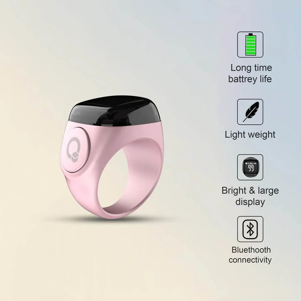 Zikr Ring Noor – Smart Tasbih Ring by iQibla