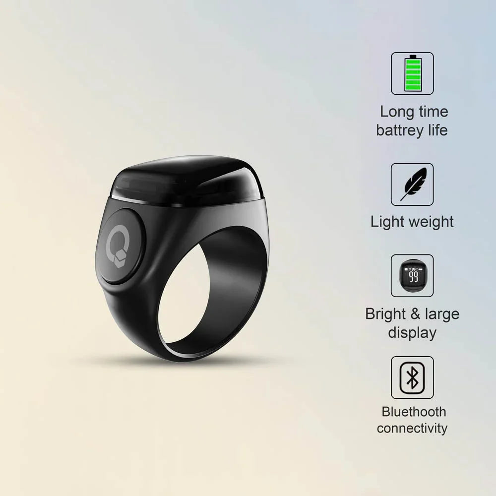 Zikr Ring Noor – Smart Tasbih Ring by iQibla