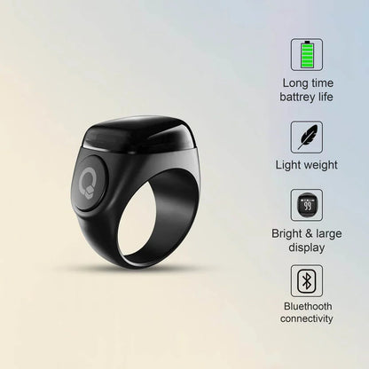 Zikr Ring Noor – Smart Tasbih Ring by iQibla