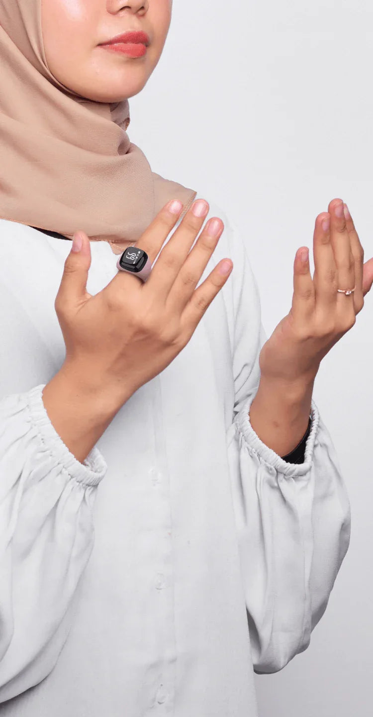 Zikr Ring Noor – Smart Tasbih Ring by iQibla
