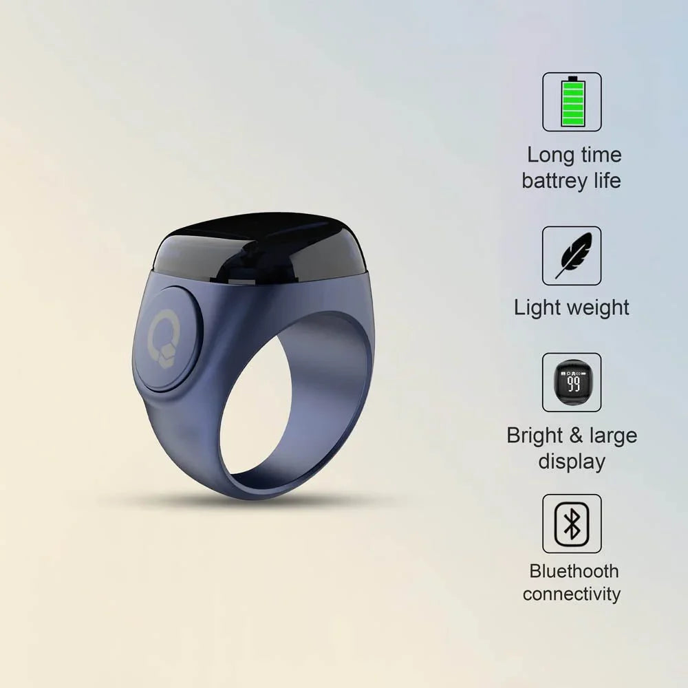 Zikr Ring Noor – Smart Tasbih Ring by iQibla